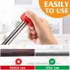 Hotop 6 Pieces Copper Pipe Cleaners Include 12 Inch, 34 Inch, 1 Inch Handy Sized Plumber, Tube Cleaning Brush, Red Different Size Copper Pipe Cleaner (3 Size) view 3