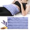 Romfox Microwavable Heating Pad for Pain Relief, Moist Heat for Cramps, Muscles, Joints, Back, Neck and Shoulders, Heat Compress Pillow, for Both Hot and Cold Therapy (Purple - Lavender Scented) view 1