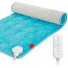 Comfytemp Weighted Heating Pad for Back & Period, Valentines Day Gifts Birthday Gifts for Her Him Mom Dad, 17'' x 30'' Extra Large Heat Pad, 3.7lb Electric Heated Pad, 2H Auto-Off, Machine Washable view 1
