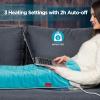 Comfytemp Weighted Heating Pad for Back & Period, Valentines Day Gifts Birthday Gifts for Her Him Mom Dad, 17'' x 30'' Extra Large Heat Pad, 3.7lb Electric Heated Pad, 2H Auto-Off, Machine Washable view 3