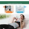 Romfox Microwavable Heating Pad for Pain Relief, Moist Heat for Menstrual Cramps, Muscles, Joints, Back, Neck and Shoulders, Heat Compress Pillow, for Both Hot and Cold Therapy (Grey - Unscented) view 4