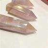 1pc 700g-900g Wholesale Natural Aura Rose Titanium Quartz Crystal Point Towers view 2