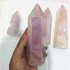 1pc 700g-900g Wholesale Natural Aura Rose Titanium Quartz Crystal Point Towers view 3