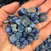 500g 7mm-9mm Polished Natural Quartz Healing Stone Lapis Lazuli Gravel Blue Crystal Tumbled Stones view 3