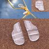 Eyeglasses Nose Pads Semi-Soft Silicone Nosepads 2 Pairs White Compatible for Tag Heuer Eyewear Glasses view 1