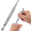 Stainless Steel Acupressure Bar Massage Pen Manual Acupressure Pen-Deep Tissue Massage Tool Relaxing Acupuncture Tools Massage Tools for Full Body Relaxing view 1