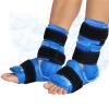 Atsuwell Ankle Ice Pack Wrap 2 Pack, Reusable Ice Packs Ankle Cold Compression, Soft Plush Lining Gel Cold Pack for Foot, Flexible Heel Ice Pack for Men Women view 1