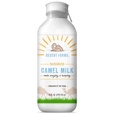 Milk Camel Fresh Organic Frozen - Fresh Flavor with Health Benefits - Pure & Natural Grade A - Allergen Free Milk - Made In The USA [ 30 Pack ]