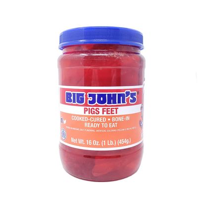 Big John's Pigs Feet 16oz Jar