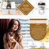 SECRETEA, CHERISH Luxury Tea Gift set | Handmade Preserved Rose Box | Four Flavors Premium Tea, 60 Counts | 12 OZ Reusable Glass Cup | Birthday Gifts | Gifts for Mother | Business Gift (Red Rose) view 3
