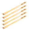 5pcs Back Scratcher Traditional Bamboo Wooden Back Massager Long Self- Massager Provide Instant Relief from Itching view 1