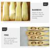 5pcs Back Scratcher Traditional Bamboo Wooden Back Massager Long Self- Massager Provide Instant Relief from Itching view 3