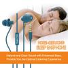 MAXROCK Sleep Earplugs - Noise Isolating Ear Plugs Sleep Earbuds Headphones with Unique Total Soft Silicone Perfect for Insomnia, Side Sleeper, Snoring, Air Travel, Meditation & Relaxation(wh) (Blue) view 4
