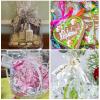 Flower Wrapping Paper 1 Roll Cellophane Wrap Transparent 2.3 Mil Cellophane Wrap Roll Packing Paper for Wedding Party Home Use Flower Shop Smooth as Skin Touch (Color : As Shown) view 4