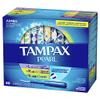 Tampax Pearl Tampons Trio Pack, Light, Regular, Super Absorbency, BPA-Free Plastic Applicator and LeakGuard Braid, Unscented, 100 Count view 2