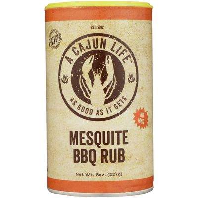 A Cajun Life Mesquite BBQ Seasoning | Authentic Certified Cajun Mesquite BBQ Seasoning Blend (Pack of 6)
