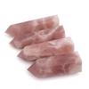 1pc 1kg-1.2kg Natural Pink Crystal Tower Healing Big Rose Quartz Point for Gift view 3