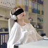 2Pcs Satin Eye Mask Sleep Mask, 157cm/62inch Adjustable Blindfold Soft Satin Eye Covers Gifts for Women for Travel, Nap, Meditation,157cm/62inch(Black) view 4