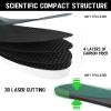 Carbon Fiber Insole 280mm Men's Size 10, Carbon Fiber Shoe Inserts for Man Woman, Football Hiking Sports Insole, Orthotic Shoe Stiffener Insert for Foot Arthritis, Hallux Rigidus Mortons Toe view 2