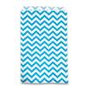 888 Display USA, Inc 50 pcs of 5 x 7 Chevron-Blue Paper Gift Bags  Shopping/Sales/Tote Bags view 1
