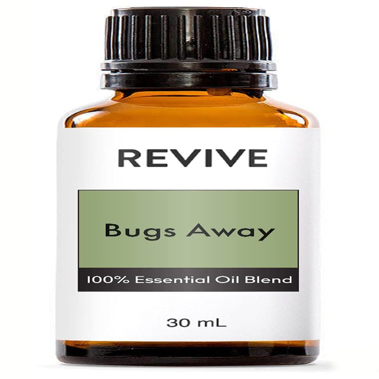 Bugs Away Essential Oil Blend 30mL by Revive Essential Oils - 100% Pure Therapeutic Grade, for Diffuser, Humidifier, Massage, Aromatherapy, Skin & Hair Care