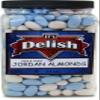 Blue and White Jordan Almonds Mix by Its Delish, 3.5 lbs Jumbo Container | Kosher Almond Nut with Sweet Hard Candy Coating - Bulk Wedding Baby Boy Theme Party Favors and Candy Buffets - Vegan & Kosher view 3