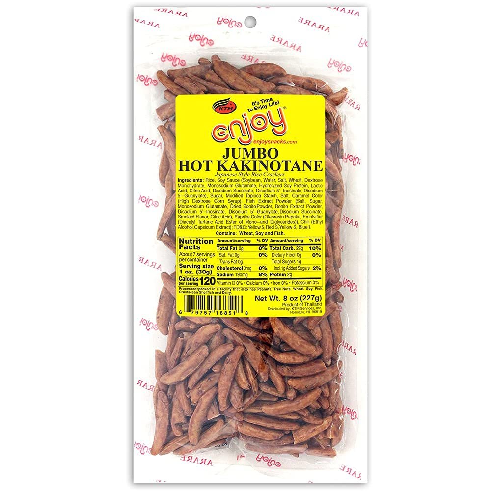 Enjoy Jumbo Hot Kakinotane (8 oz)