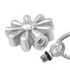 OIJH Sunflower Stainless Steel Cremation Necklace Memorial Ashes Urn Pendant for Pet/Human Funeral Jewelry-Rose_Gold_ view 4