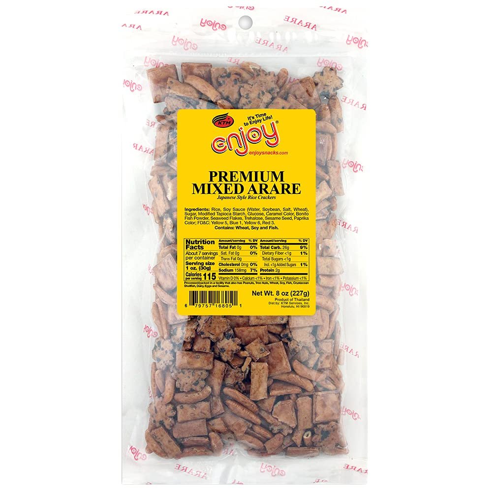 Enjoy Premium Mixed Arare (8 oz)