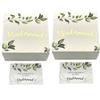 Set of 2 Bridesmaids Proposal Greenery Gift Boxes 8x8x4 in, with Gold Foil Letters & Matching Proposal Cards.(Bridesmaids, 2) view 1