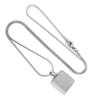 OIJH Forever in My Heart Stainless Steel Book Shape Cremation Necklace Ashes Urn Memorial Pendant for Women Funeral Jewelry view 3