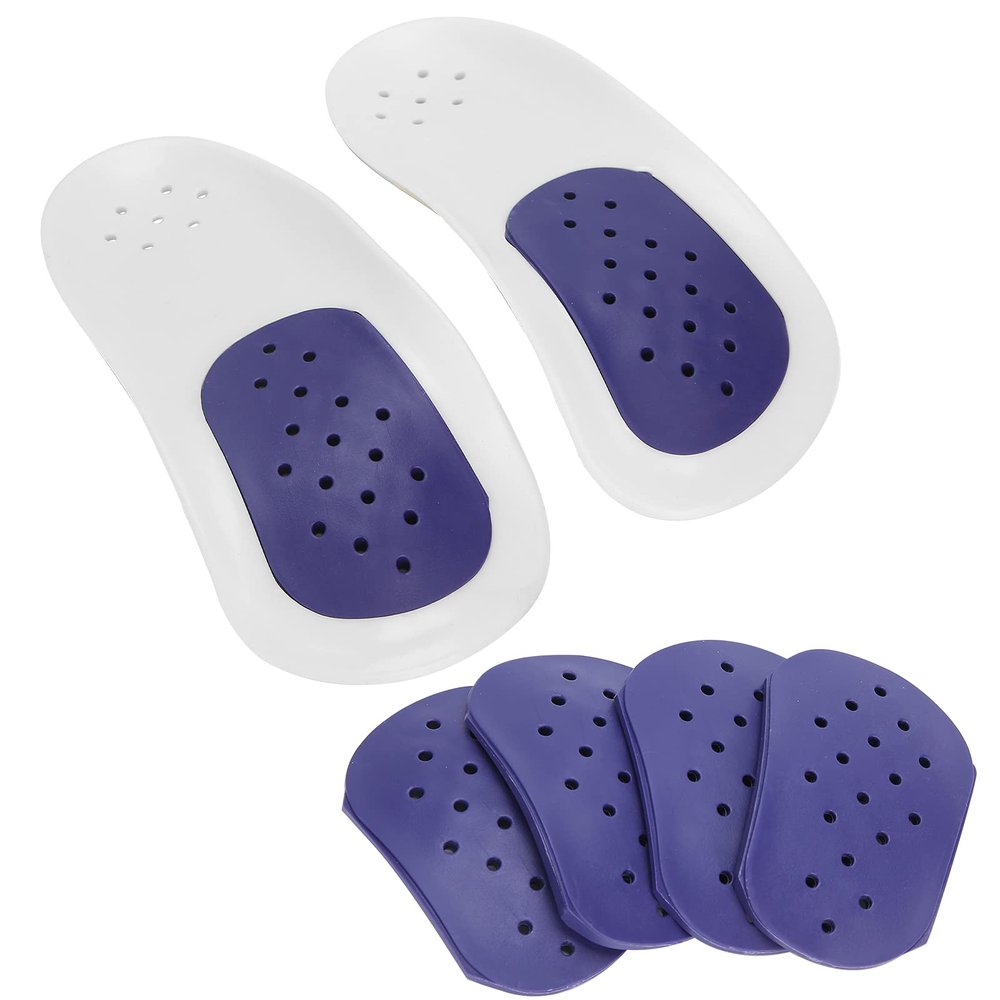 Arch Support Shoe Insoles,Unisex Arch Support Insole Children Adult Breathable Foot Correction Orthotic Insole Fit in Any Shoe(A)