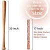 MAYPLUSS Christmas Reversible Wrapping Paper - Mini Roll - 17 Inch X 32.8 Feet - Rose Gold with Glitter Metallic Foil Design (47.3 sq.ft.ttl) view 4