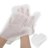 60 Pieces White Microfiber Dusting Gloves Artisan Dusting Mitt Microfiber Cloth Replaces Dust Wipes Feather Dusters for Locks in Dust Pet Hair Sensitive Cleaning Possible Dual-Sided Disposable view 1