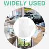 60 Pieces White Microfiber Dusting Gloves Artisan Dusting Mitt Microfiber Cloth Replaces Dust Wipes Feather Dusters for Locks in Dust Pet Hair Sensitive Cleaning Possible Dual-Sided Disposable view 4