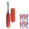 16 Toothbrush Case Travel Cover Breathable Portable Holder Plastic Family Home view 3
