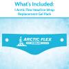 Arctic Flex Gel Replacement Packs - Reusable Ice Packs for Head, Injuries, Pain Relief & Swelling - Flexible Therapy Wrap - Athletic, Women, Men view 3