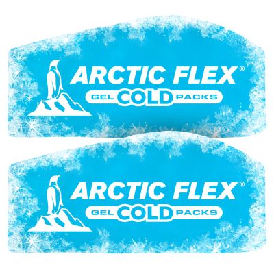 Arctic Flex Gel Replacement Packs - Ice Packs Reusable for Face Ice Brace - Hot and Cold Gel Ice Pack for Injuries, Pain Relief, Swelling - Flexible Therapy Compression Wrap - Athletic, Women, Men