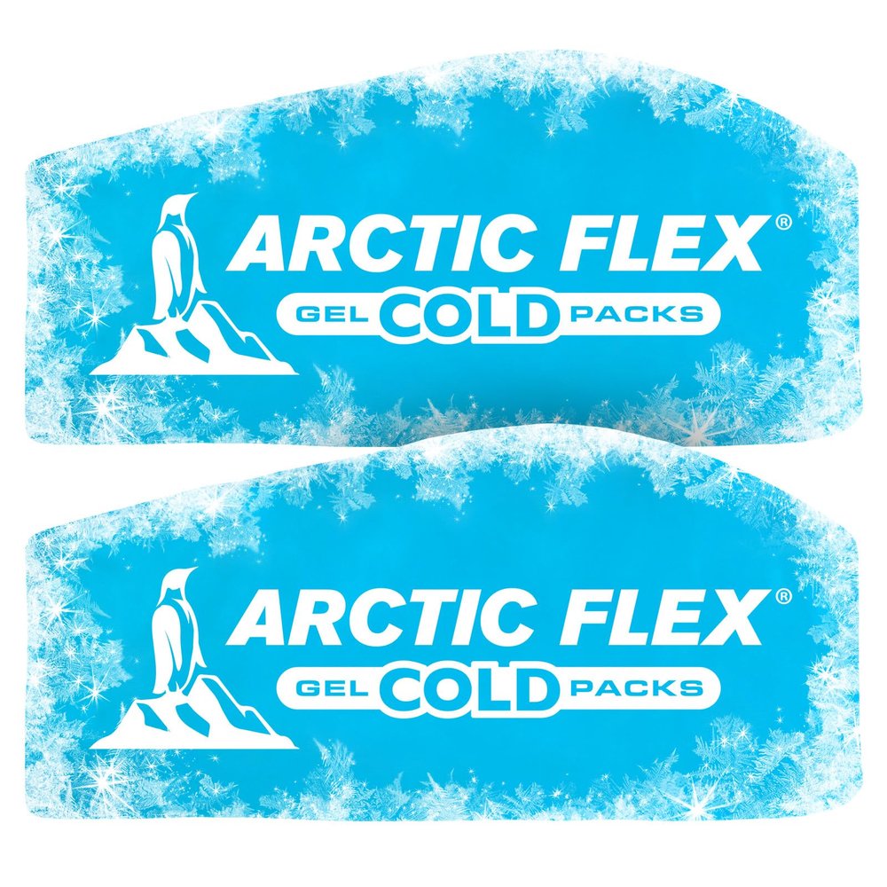 Arctic Flex Gel Replacement Packs - Ice Packs Reusable for Face Ice Brace - Hot and Cold Gel Ice Pack for Injuries, Pain Relief, Swelling - Flexible Therapy Compression Wrap - Athletic, Women, Men