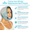 Arctic Flex Gel Replacement Packs - Ice Packs Reusable for Face Ice Brace - Hot and Cold Gel Ice Pack for Injuries, Pain Relief, Swelling - Flexible Therapy Compression Wrap - Athletic, Women, Men view 2