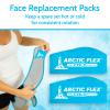 Arctic Flex Gel Replacement Packs - Ice Packs Reusable for Face Ice Brace - Hot and Cold Gel Ice Pack for Injuries, Pain Relief, Swelling - Flexible Therapy Compression Wrap - Athletic, Women, Men view 4