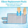 Arctic Flex Gel Replacement Packs - Ice Packs Reusable for Elbow Ice Brace - Hot and Cold Gel Ice Pack for Injuries, Pain Relief, Swelling - Flexible Therapy Compression Wrap - Athletic Women, Men view 4
