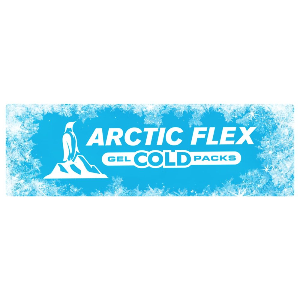 Arctic Flex Gel Replacement Packs - Reusable Hot & Cold Gel Ice Packs for Wrist, Injuries & Swelling - Flexible Therapy Compression Wrap - Athletic, Women, Men