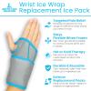 Arctic Flex Gel Replacement Packs - Reusable Hot & Cold Gel Ice Packs for Wrist, Injuries & Swelling - Flexible Therapy Compression Wrap - Athletic, Women, Men view 2