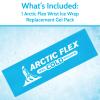 Arctic Flex Gel Replacement Packs - Reusable Hot & Cold Gel Ice Packs for Wrist, Injuries & Swelling - Flexible Therapy Compression Wrap - Athletic, Women, Men view 3