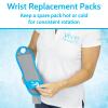 Arctic Flex Gel Replacement Packs - Reusable Hot & Cold Gel Ice Packs for Wrist, Injuries & Swelling - Flexible Therapy Compression Wrap - Athletic, Women, Men view 4