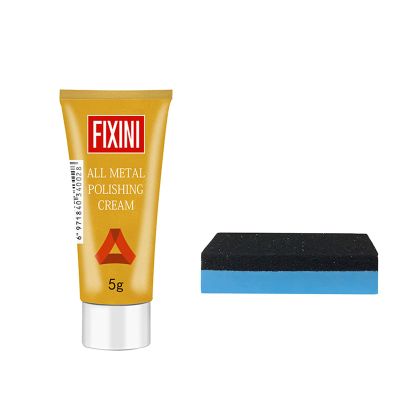 FIXINI All Metal Polish Cream 5g Rust Remover Plant Essence Extract Super Safe Cream Cleaning Tool