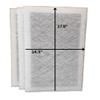 Fast-Shipped-Filters 3-16x20 Pristine Air Cleaner Replacement Filter Pads (Filter Size 14.5x17.5) White view 1