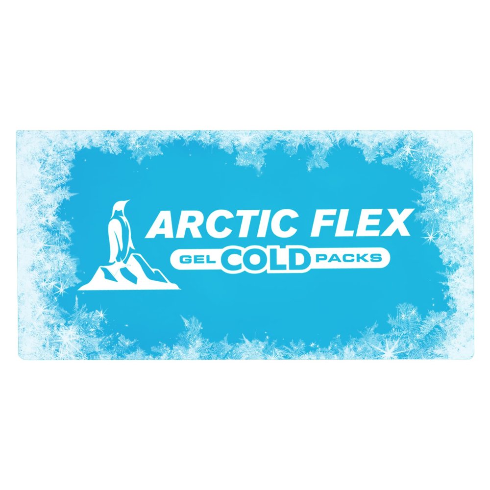 Arctic Flex Gel Replacement Packs - Ice Packs Reusable for Back Ice Brace - Hot and Cold Gel Ice Pack for Injuries, Pain Relief, Swelling - Flexible Therapy Compression Wrap - Athletic, Women, Men