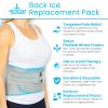 Arctic Flex Gel Replacement Packs - Ice Packs Reusable for Back Ice Brace - Hot and Cold Gel Ice Pack for Injuries, Pain Relief, Swelling - Flexible Therapy Compression Wrap - Athletic, Women, Men view 2